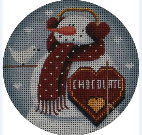 February Snowman Ornament