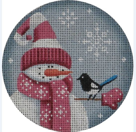 January Snowman Ornament