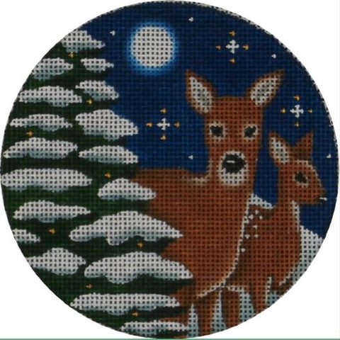 Evening Deer Ornament