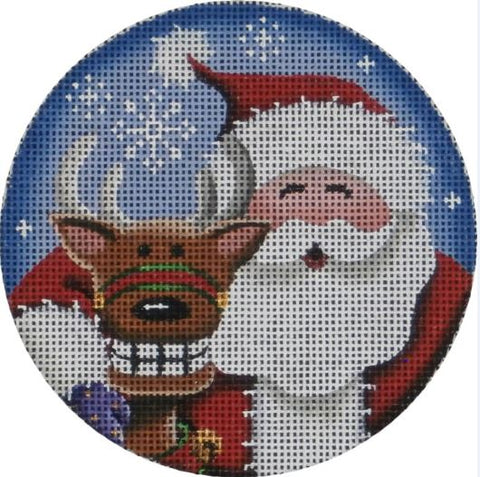 Selfie Santa Ornament