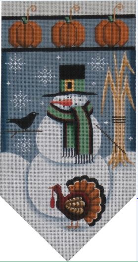 November Snowman Banner