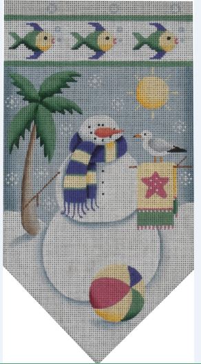 June Snowman Banner
