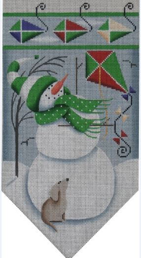 March Snowman Banner