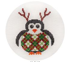 Reindeer Penguin Ornament