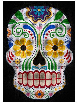 Day of the Dead with Daisy Eyes