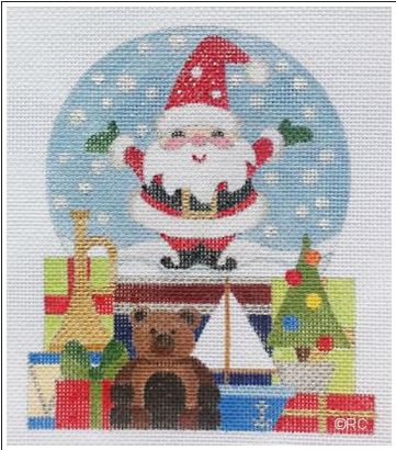 Santa Snow Globe