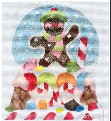 Candyland Snow Globe