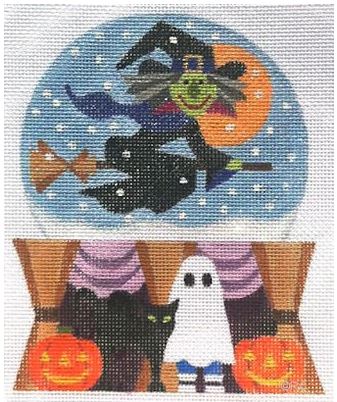 Halloween Snow Globe