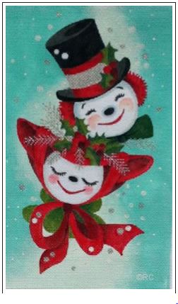Jolly Snow Couple