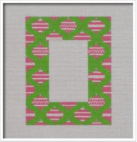 Pink Ornament Frame Ornament