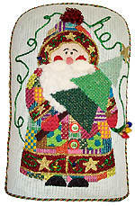 Patchwork Santa
