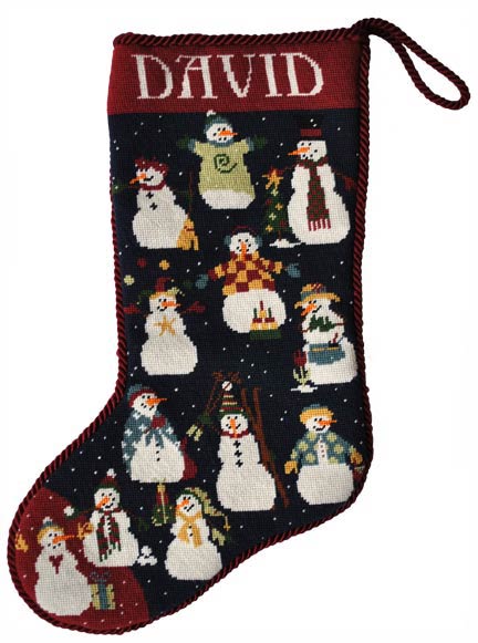 Snowman Stocking