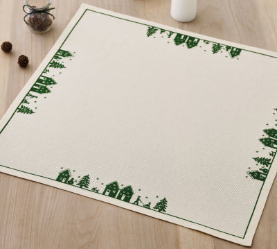 Row of Houses Table Topper (Permin)