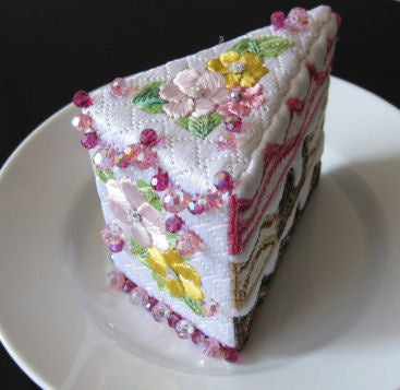 3D White Cake Dessert