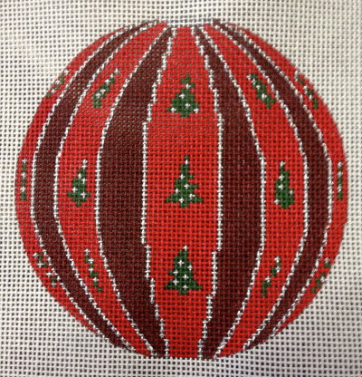 Red Dimensional Ornament