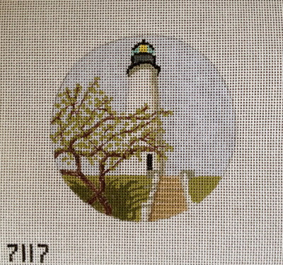 Point Isabel Light Ornament