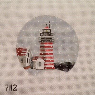 West Quoddy Light Ornament