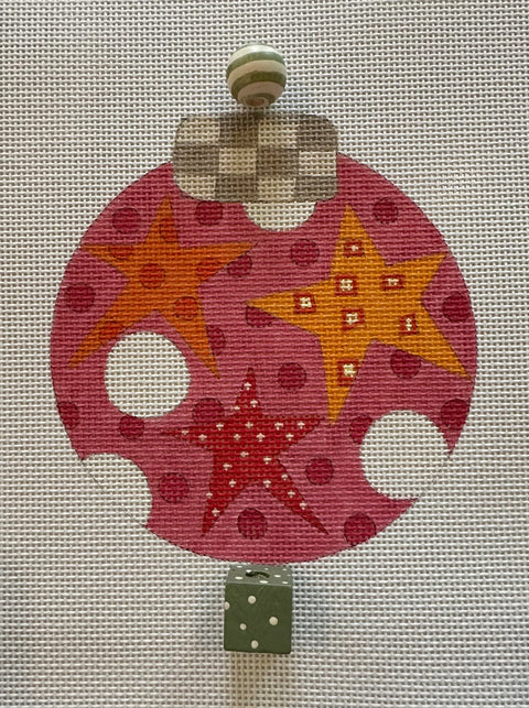 Star Ball Ornament (Ditto Needlepoint Works)