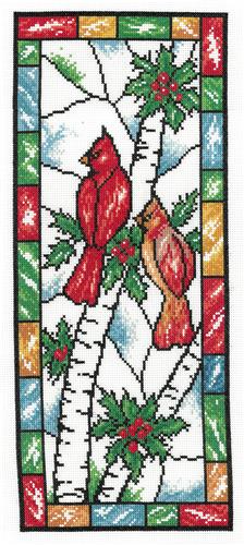 Stained Glass Winter Cardinal Kit (Imaginating)