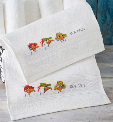 Sea Gals Towels - 2 Pack (Permin)