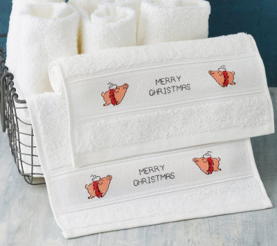 Flying Pigs Towel (Permin)