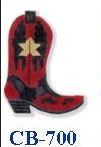 Red Boot With Star