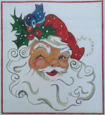 Winking Santa
