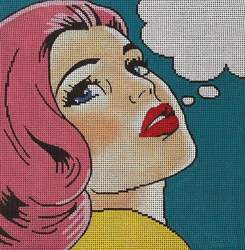 PE186 - Woman w/Dream Bubble