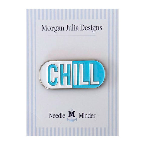 Chill Pill Needle Minder/Blue (Morgan Julia)