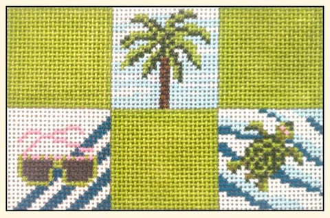 Tropical Passport Insert (Needle Crossings)