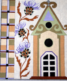 Fall Thistle Birdhouse
