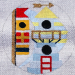 Nautical Birdhouse Ornament