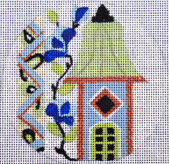 Paisley Birdhouse Ornament