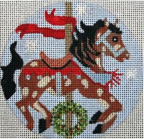 Christmas Carousel Horse