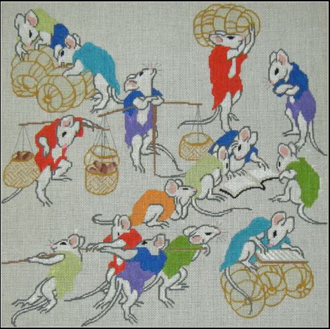 Hokusai Mice