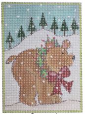 Woodland Christmas Portrait - The Bear