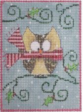 Woodland Christmas Portrait - The Owl