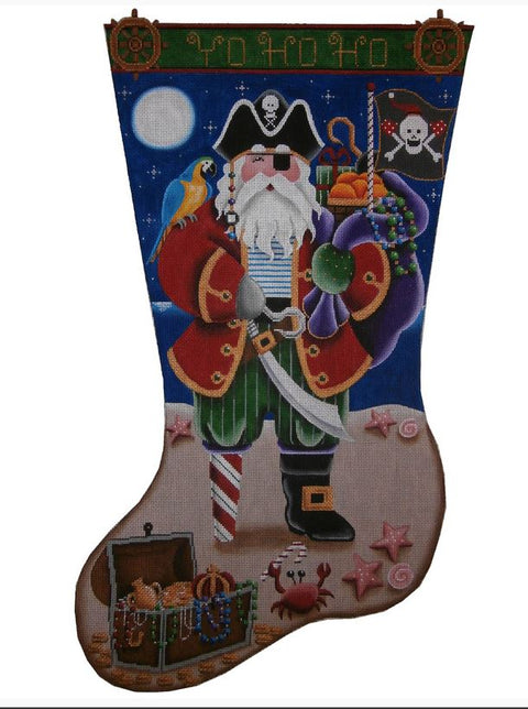 Captain Clause Stocking 