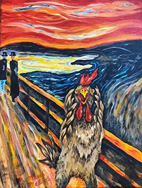 The Squawk - 8x10" (MM Designs)