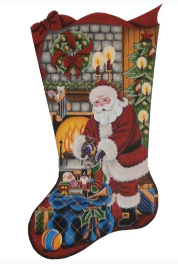 Filling Stockings Stocking - 13ct