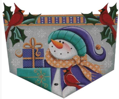 Purple Snowman Cuff - 18ct