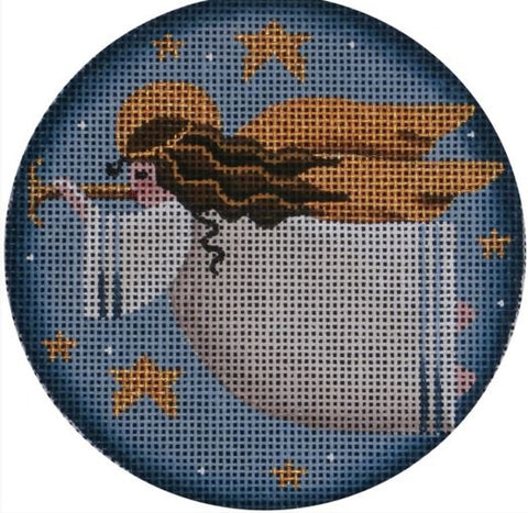 Folk Angel Ornament