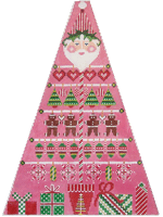 Santa and Ornaments Tree