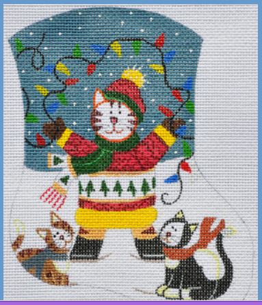 Cats with Lights Mini Sock