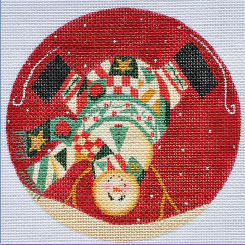 Tumbling Snowman 2 Ornament