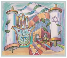 Torah Scroll Tallis Bag