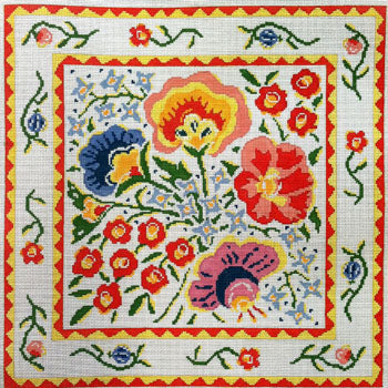Country Floral - White