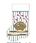 Sports Mini Sock - Baseball