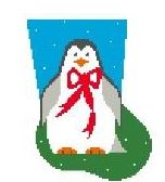 Penguin Mini Sock