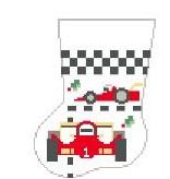 Race Car Mini Sock